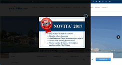 Desktop Screenshot of albergovillamare.it